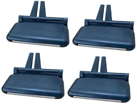 Klimaanlage Lüftungsdüse Für Skoda Für Octavia 3 RS Für MK3 A7 2015 2016 2017 2018 2019 2020 Einstellknopf Dash Air Vent Grill A/C Trim Slide Tab Clip Autoklimaanlage Gitter(4X Front)