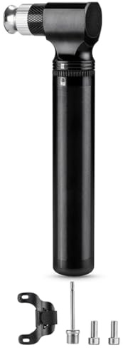 Pompe à pneu pour vélo - Pompe manuelle 130 PSI - Gonfleur de pneu pour VTT