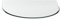 Funkenschutzplatte G17 Rundbogen ESG 8mm x 1200mm x 1200mm mit 18mm Facette Glasplatte Bodenplatte Kaminplatte Funkenschutz Ofenplatte Kaminglas