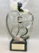 Regalo para bodas de plata GRABADO figura corazón 25 aniversario regalos PERSONALIZADOS + 8 globos de regalo