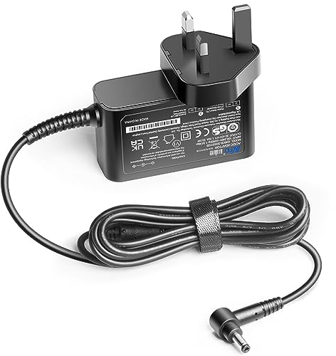 Dyson Charger,KFD Replacement Charger for Dyson Cordless Vacuum Cleaner Dyson Cyclone V10 V11 V12 V15 Detect SV12 SV14 SV22 SV20 969042 969350 217160 Handheld Hoover Spare Power Adapter Cable 30.45V