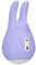 Loveline by Shots - Wiederaufladbares Silikon Aufliege Vibrator Love Bunny, violett