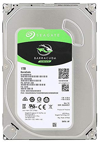 Seagate Interne Festplatte SATA 3.5 Barracuda Singpk (ST1000DM010) Von 1 TB (Generalüberholter)