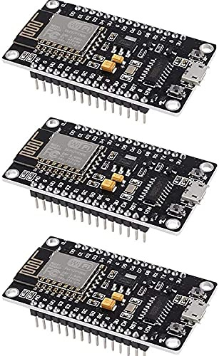 ALMOCN ESP8266 V3 Module ESP8266 ESP-12F WiFi WiFi Development Board mit CH340 kompatibel mit Arduino (3pcs)