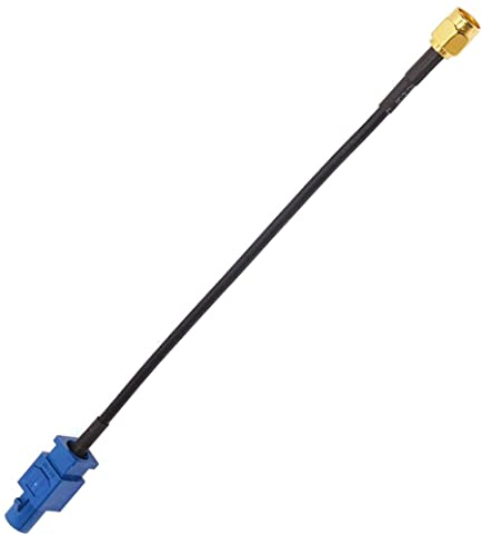 H70S SMA auf Fakra C Kabel - Auto GPS Antennenadapter Kabel - SMA Stecker auf Fakra C Stecker für Fahrzeug, LKW, SUV - 24cm Pigtail Kabel - GPS Empfänger Adapter