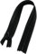 AERZETIX - C60892 - Satz mit 10 Reißverschlüssen unsichtbar 30cm Nicht trennbar - reißverschluß mit Gestell - Farbe schwarz - Lederwaren Jeans Hosen Kleid Rock Schieber kleidungsstück nähen