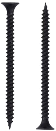 HELPMATE Schnellbauschraube 3,9 x 55 mm Phosphatiert PH2 300 Stück Feingewinde Metallunterkonstrunktion, Trockenbauschrauben, Rigips Schrauben, Gipskartonschraube,Trompetenkopf,U-Profile,Kreuzschlitz