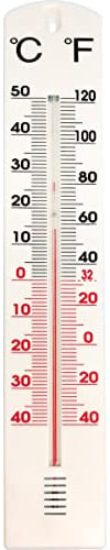 t Helens Home and Garden Easy to Read Thermometer For Measuring Temperature in Greenhouse, Conservatory, House, Office, Shop
