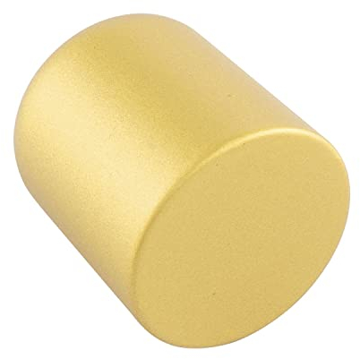 ESTAMP Möbelknopf Gold Mini ø 25mm - kleiner Türknauf Gold, Zinkdruckguss gold matt lackiert