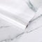 60cm X 10m Marble Vinyl Wrap Sticky Back Plastic Roll White Vinyl Wrap Contact Paper Self Adhesive Wallpaper Waterproof PVC Upgrade Roll for Kitchen bathroom Countertop Furniture Easy to Remove A