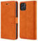 TOHULLE Case for iPhone 11 Pro Max, Premium PU Leather Wallet Case with Card Holder Kickstand Magnetic Closure Shockproof Flip Folio Case Cover for iPhone 11 Pro Max (6.5 Inch) - Orange