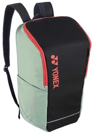 YONEX 42312SEX Team Badminton Rucksack, Schwarz/Grün