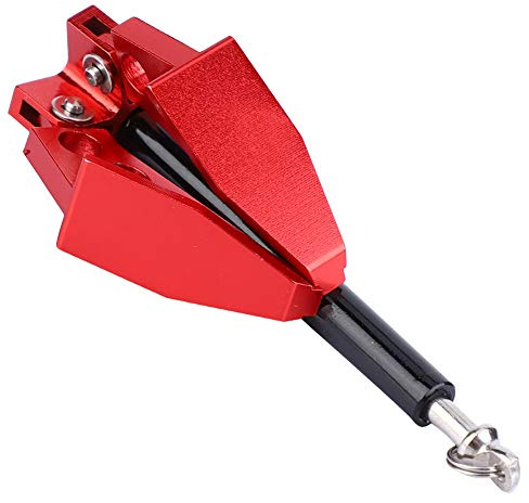 Pwshymi Ancla de Cabrestante Universal Roja, Adecuada para Niños a Partir de 8 años.
