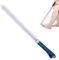 Gomice Long Handle Bendable Toe Cleaner Brush - Portable Shower Foot Brush for Seniors, Elderly, Disabled Men and Women