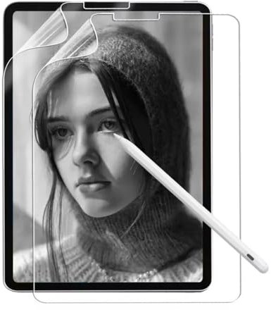 [2 Stück] Papier Matte Schutzfolie für iPad mini 7(A17 Pro) / mini 6, 8,3 Zoll, Paperlike matte PET-Papierfolie zum Zeichnen, Schreiben, kompatibel mit S-Stift, Anti-Reflex