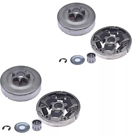 CHJYGMH Garden Tools Parts 2×Spur for Sprocket Clutch Drum Kit For Stihl MS271 MS291 MS 291 271 Chainsaw 325-7T Strong and durable
