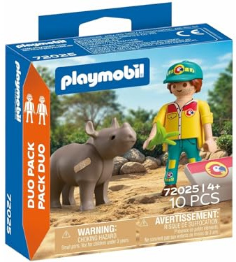 Playmobil DuoPack Ranger mit Nashorn