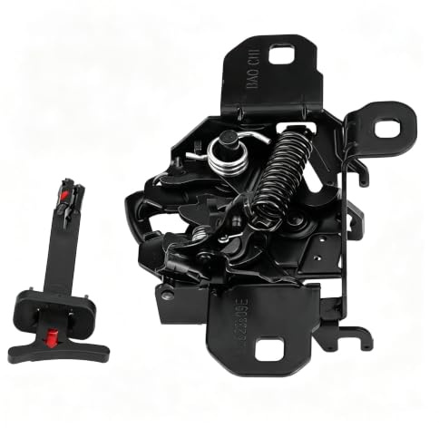 VOBOR Verrou de capot moteur avec tirette, verrou de capot moteur verrouillage, 1J0 823 509E verrou de capot clapet pour Bora 1J2, Golf IV 1J1, Variant 1J5, Bora 1J2, Bora Kombi 1J6