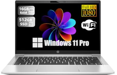 HP ProBook 630 G8 Business Notebook, 13,3 Zoll FHD (1920 x 1080), Intel Core i5-1145G7, 16 GB RAM, 512 GB SSD, japanische QWERTY-Tastatur, Windows 11 Pro (Generalüberholt)