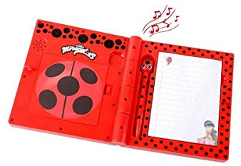 Bandai - Miraculous Ladybug - Journal intime interactif - parle français - role play - 82958