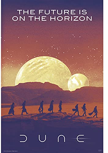 ABYstyle – Dune Poster „Die Zukunft ist am Horizon“ (91,5 x 61 cm)