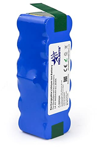 melasta 14.4V 4400mAh Lithium-ION Hoverboard Batterie de Remplacement pour iRobot Roomba 500 600 700 800 Série, Extended Batterie 850 850 860 865 866 870 871 875 876 880 886 890 780 782 782e 785 786