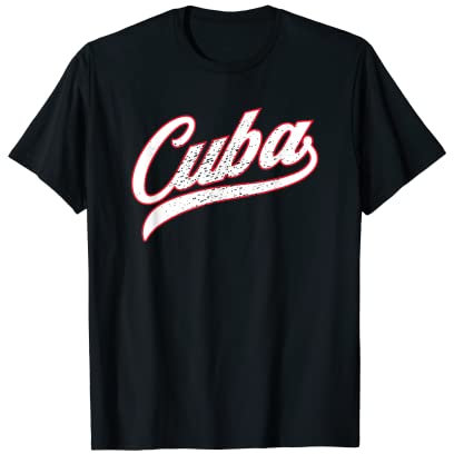 Cuba Baseball Remera Beisbol Cuban Trikot 10 T-Shirt