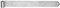 Pollmann®Baubeschläge Ladenband (Torband) Rolle Ø 20 mm, Länge 1600 mm, feuerverzinkt