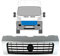 Für FIAT Ducato 2006-2014 KÜhlergrill aus Kunststoff von Polcar
