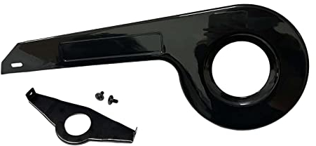 F Fityle Fahrrad Kettenschutz kettenschaltung, Rad Ketten Schutz Kettenkaste Tragbar, Universell Fahrradteil Kettenschützer für Radfahren Fahrrad, Schwarz(32–36T)