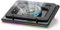 Laptop Cooling Pad with Powerful Turbo Fan, Continuously Variable RGB Gaming Laptop Cooler Radiator Touch Controls LCD Display 3-Port USB Sealed Foam