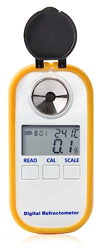 yilin Messgerät DR301 Tragbare Digitale Honig Refraktometer 4-in-1 /Wasser/Be'/Refraktive Tester Digitales Refraktometer