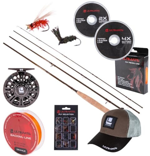 Ultimate Set de pêche à la Mouche Drifter Fly Combo | Ensemble Mouche