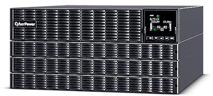 CyberPower OLS8KERT5UM Doppelwandler Online USV/UPS 8000VA/8000W Tower/Rack 5U, ECO Mode, LCD, USB, Anschluss f. Opt. Batterieerweiterung inkl. 19 Railkit, abnehmbare Manueller Bypass-PDU