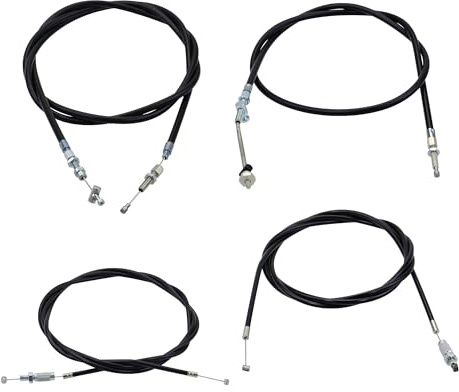 Bowdenzug Set schwarz kompatibel mit Hercules Saxonette Sachs Spartamet