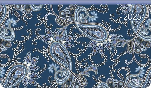Alpha Edition - Ladytimer Pad Arabian Pattern 2025 Taschenkalender, 15,6x9cm, Kalender mit 128 Seiten, im praktischen Querformat mit einem Info- und Adressteil und viel Platz für Notizen.