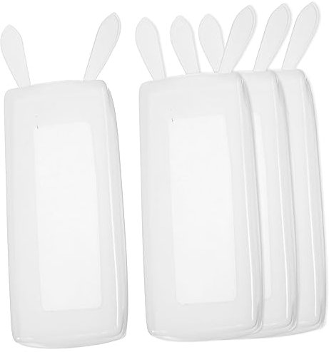 BESTonZON 4 Stück Staubschutzhülle für Kaninchen-Fernbedienung Abdeckung für Fernbedienung Schutzhülle für universelle Controller-Inhaber sschutz