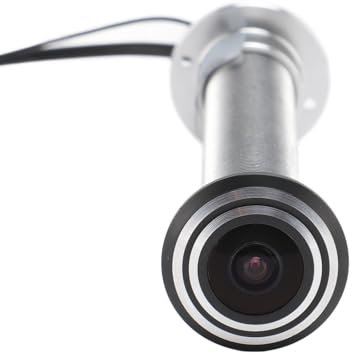 Judas de de Porte, Visionneuse de Porte de sécurité Grand Angle de 170 Degrés, Caméra à Objectif en Verre WiFi HD 1080P avec Détection de Mouvement pour Système de sécurité
