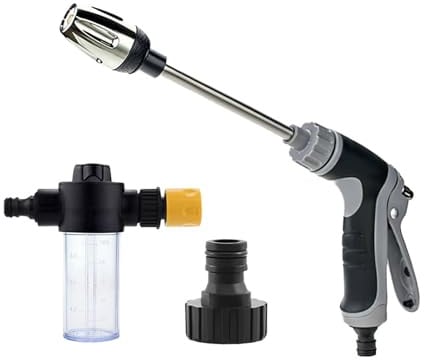 Turbo Washer Für Gartenschlauch Turbowasher Gartenbrause Ultra Hochdruckdüse Hochdruckreiniger Pistole Power Jeden Spritze Aufsatz Wasserpistole Druckverstärker Hochdruckpistole Handbrause (B)