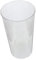 STOBAZA Transparente Acryl Vase: 30cm Groß Zylindervasen - Durchsichtige Blumenvase aus Kunststoff für Blumenläden Hochzeit Tischdeko Blumenarrangement, Klar Blumenfass für Haushalt