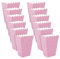 24 Pcs Foldable Paper Popcorn Boxes Bowls Movie Night Popcorn Buckets Cups Carnival Party Food Containers Small Halloween Snack Containers French Fries Holder for Birthday Party Pink