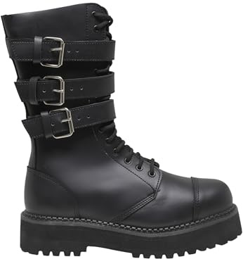 Brandit Plateau Phantom 3 Buckle Boots, Größen UK4/EU38 bis UK13/EU47-