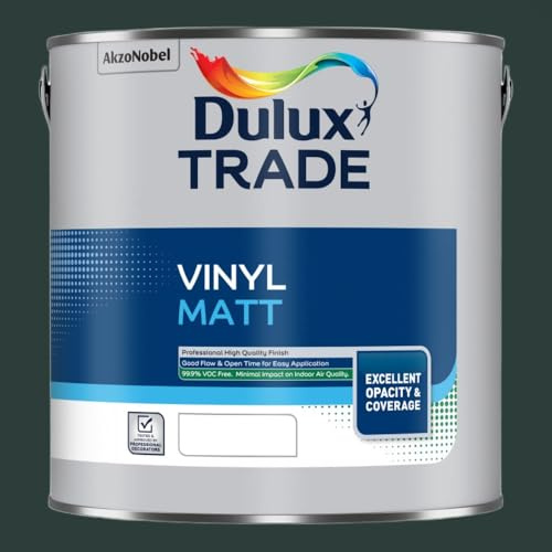 DULUX TRADE VINYL MATT MALLARD GREEN 2.5L