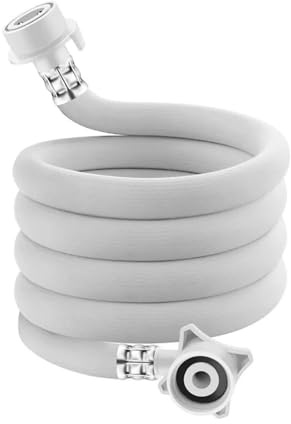 Tuyau d'arrivée d'eau universel automatique for machine à laver, raccord de vidange, compatible avec LG(1.5)