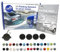 Dolphin Automotive Automotive DPS400 Reverse Parking Sensors Auto Express Award Winning In 32 Colours 4 Ultrasonic Radar Sensors Kit Audio Alert System Matt & Gloss Black +30 More Colours (Matt Black)
