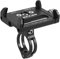 Lixada Universal Soporte de Teléfono Ajustable de la Bicicleta de Soporte GPS Bracket Cradle Clamp para Bicicleta de Montaña (Negro)