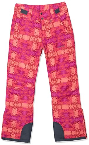 Arctix Damen Isolierte Schneehose Skihose, Summit Print Red, X-Large/31 Inseam