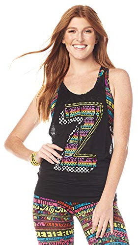 Fitness Bubble Workout Tank Dance Graphic Print Tops Women