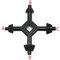 Multifunction Universal 4-Way Chuck Key Drill Drilling Holder Spanner Wrench