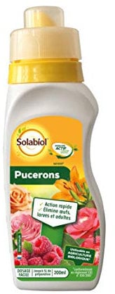 Solabiol SOPUC200N Pucerons | Insecticide Concentré, Jusqu'à 5L de Solution